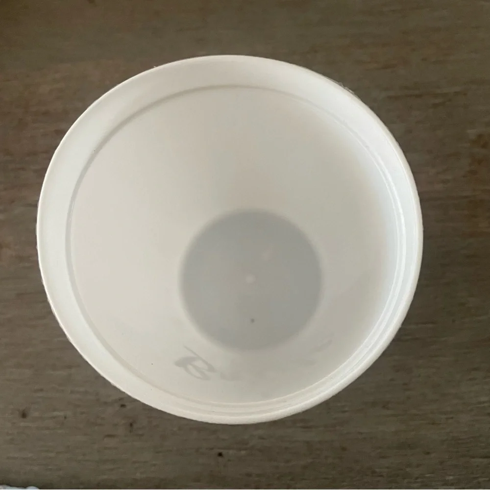 NWOT White and Gold Bride Cup